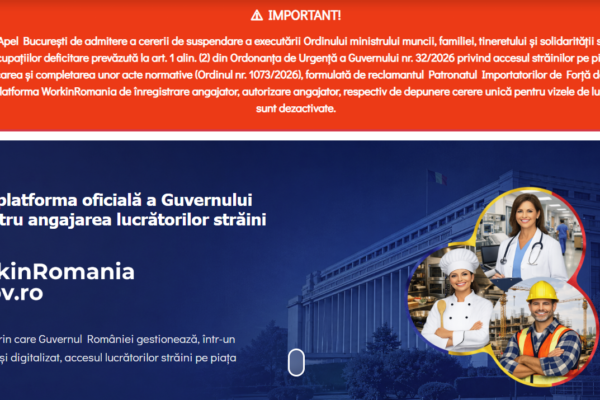 Blocage de Work in Romania : que se passe-t-il pour les travailleurs étrangers en Roumanie ? Pourquoi la plateforme Work in Romania est-elle bloquée et qui est concerné ?